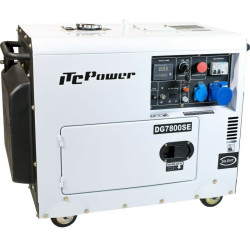 Генератор дизельный ITC Power DG7800SE 6000/6500 W – ES