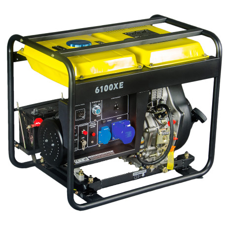 Генератор дизельный KOMPAK 6100XE 5000/5500 W