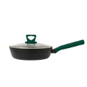 Сковорода глубокая 24см с крышкой Ringel Herbal RG-1101-24/h/L