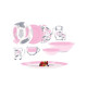 Столовый сервиз 46 предметов Luminarc Tirana Pink Q9308