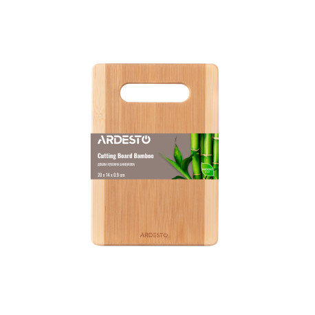 Доска кухонная Ardesto Midori, 20*14*0.9 см, бамбук