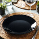 Arcopal.Zelie Black.Тарілка обідня кругла 25см