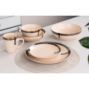 Тарелка обеденная 26 см Ardesto Liguria Cream AR2926LCC
