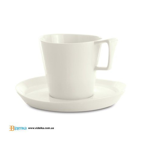 Чашка для завтрака Eclipse, с блюдцем, 0,4 л, 2 шт./уп. 3700434 BergHOFF