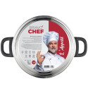 Кастрюля 3,8л/22см BRAVO CHEF L'APPETIT BC-2003-22