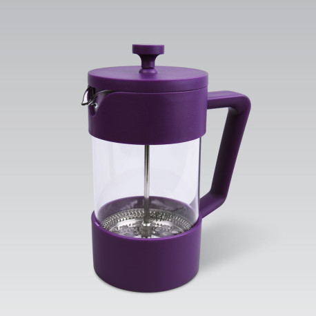 MR-1659-600 Френч-пресс 600мл кофе/чай Maestro пластик+стекло, 3 цвета