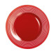 Lum.Factory Red.Тарілка десертна кругла 19,5см